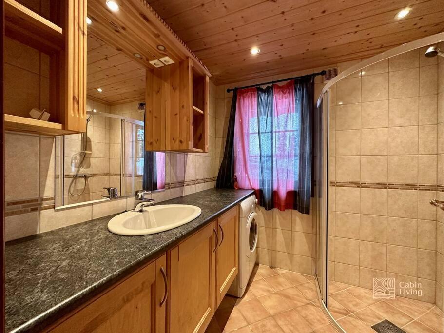 Large Cabin Sjusjoen Best View, Sauna, Ski Inout Exterior foto