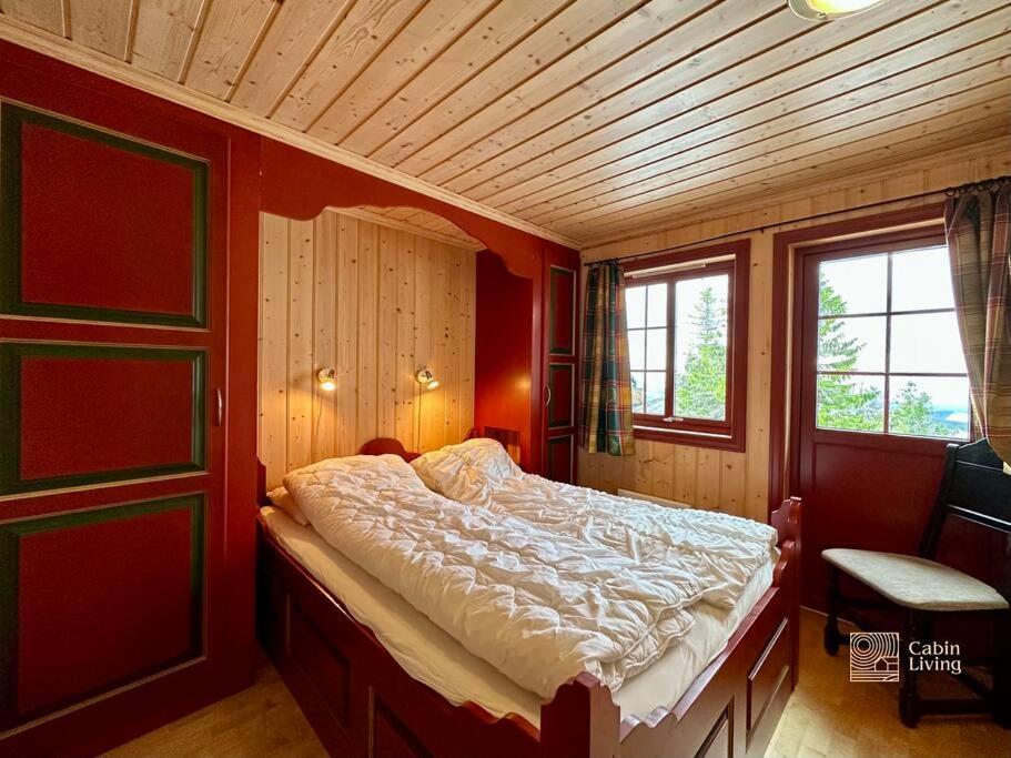 Large Cabin Sjusjoen Best View, Sauna, Ski Inout Exterior foto